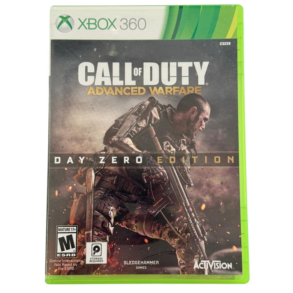 Activision Call of Duty Advanced Warfare Day Zero Xbox 360 Video Game 2014